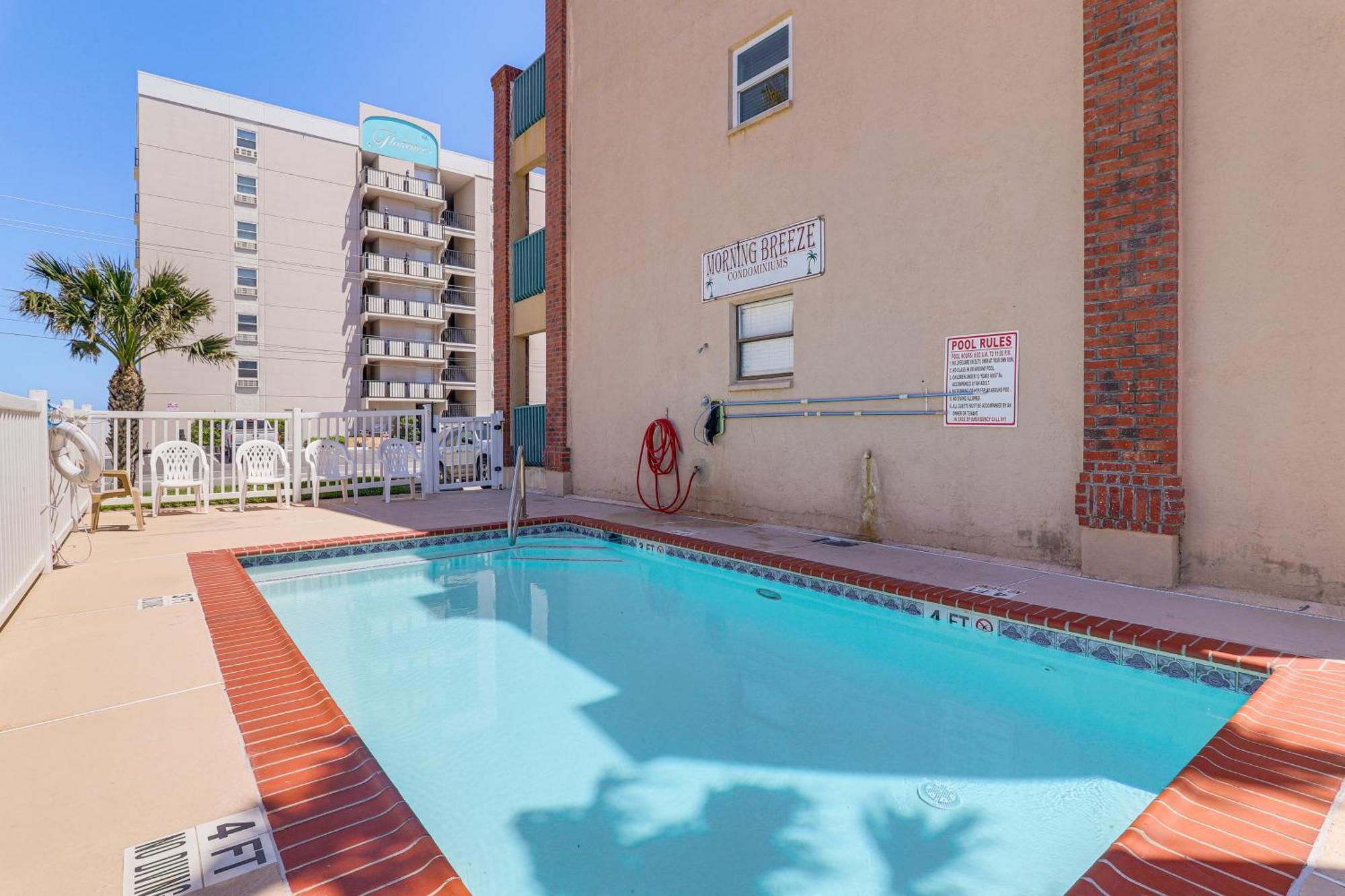 Luxe South Padre Condo With Pool - Walk To Beach! South Padre Island Dış mekan fotoğraf
